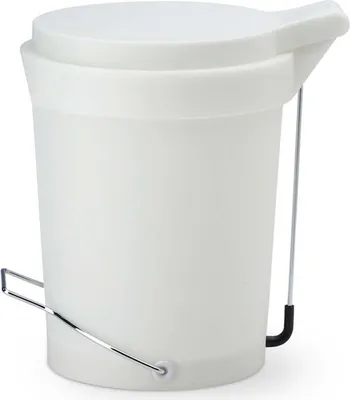 Immagine prodotto di Authentics Tip Treteimer 15 L, Abfalleimer, Papierkorb, Polypropylen, V2A, Weiß, 1087198