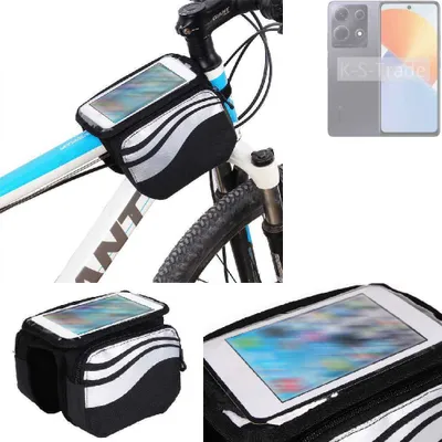 Produktbild von K-S-Trade Rahmentasche Fahrrad-Halterung kompatibel mit Infinix Note 30 X6833B Rahmenhalterung Fahrrad Handyhalterung Fahrradtasche Handy Smartphone