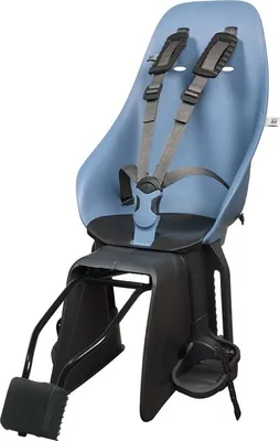 Produktbild von Urban Iki Ta-ke Fahrrad-Rücksitz - Rahmenmontage - Fuji Blue / Bincho Black | Urban Iki
