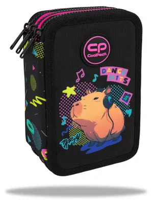 Obrázok produktu pre Piórnik potrójny z wyposażeniem Coolpack Jumper 3 Capybara Music