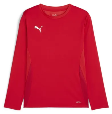 Produktbild von PUMA Unisex Teamgoal Jr Fußballtrikot, Puma Red-puma White-Fast Red, 152 EU