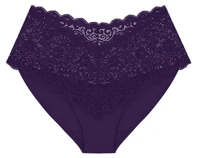 Produktbild von Triumph Amourette, Unterhosen, Hochgeschnittener Slip, Erwachsener, Weiblich, Violett, Highwaist fit