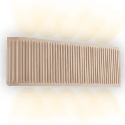 Obrázek produktu pro Nástěnná lampa Briloner, bateriová, stmívatelná, obdélníková, 28,5x9x4,5 cm, 1,5W, 250lm, 2700K (teplá bílá), dotykové ovládání, barva: béžová. Vhodná do obývacího pokoje, ložnice, chodby