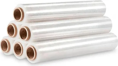 Produktbild von Umzugsfolie für Möbel und Paletten - vielseitige Stretchfolie – transparent / 6 Rollen