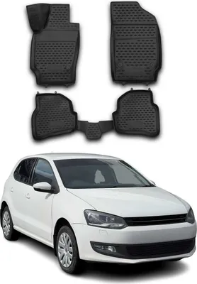 Image de 2009-2017 Tapis de sol VW Polo TPE noir 4 pièces