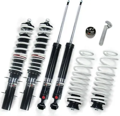 Image de JOM NJT Kit de suspension fileté 16x dureté réglable VW Golf 4 IV Bora Variant Cabrio