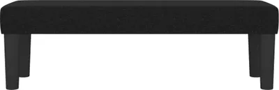 Produktbild von " " Sitzbank Schwarz 100x30x30 cm Stoff NeuMöbel 1833582