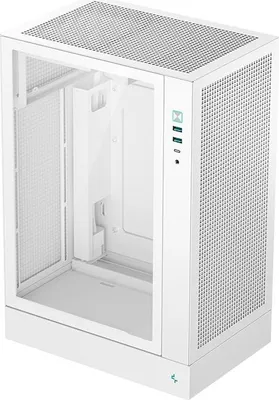 Zdjęcie produktu dla DeepCool CH170 PLUS WH, Tower, PC, Biały, micro ATX, Mini-ITX, Kopolimer akrylonitrylo-butadieno-styrenowy (ABS), Szkło hartowane, SPCC, 16,4 cm