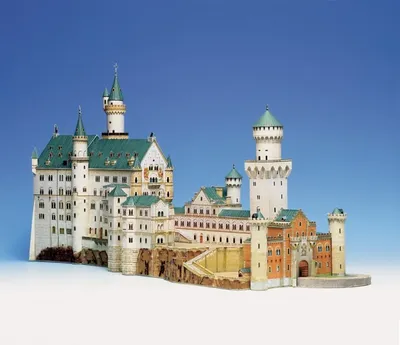 Produktbild von Schreiber-Bogen Kartonmodellbau Schloss Neuschwanstein Z