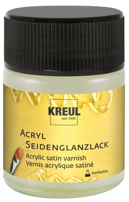 Produktbild von KREUL Acryl Seidenglanzlack auf Kunstharzbasis 50 ml