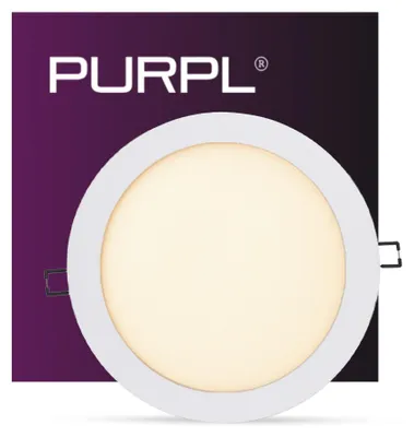 Productafbeelding van LED inbouwspots | 18W | Ø225mm | Warm wit licht (3000K) | IP40 | Rond | Wit