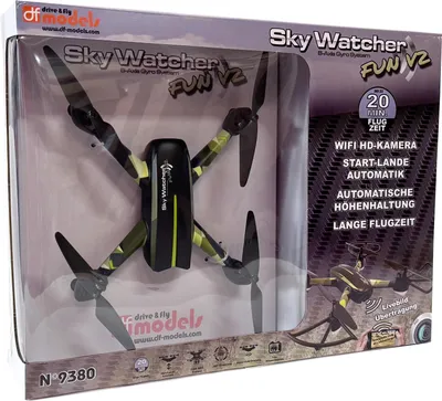 Image de DF Models SkyWatcher FUN V2 Drohne - RTF - FPV