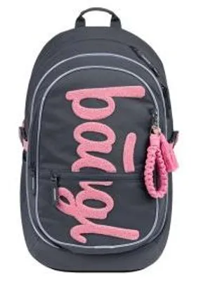 Produktbild von BAAGL Baagl Core Logo pinker schwarzer Schulrucksack