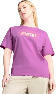 Obrázek produktu pro Puma Graphics Stacked No. 1 Logo Relaxed Tee 68508489 Damen