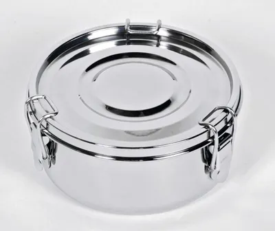 Produktbild von BasicNature Edelstahl 'Food Container' 0,5 L