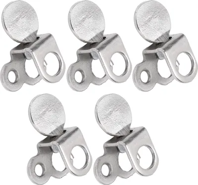 Image de 5 PCs Nadelklemme Edelstahlnähmaschinenfixierter Ersatzkollethalter für Jugendliche 505