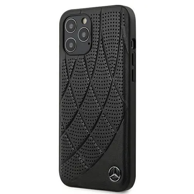 Image de Mercedes Benz Bow Line Hard Case Cover Housse pour Apple iPhone 12 mini (5.4) - Noir