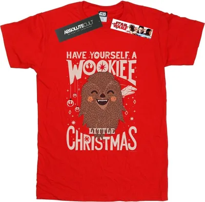 Produktbild von Star Wars - "Wookiee Little" T-Shirt für Damen BI44889 (XXL) (Rot)