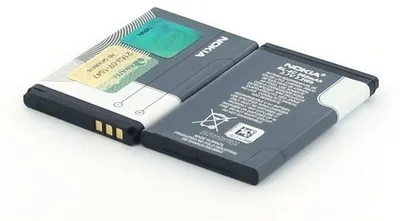 Produktbild von Akku für Nokia 5100 Li-Ion 3,7 Volt 860 mAh schwarz.