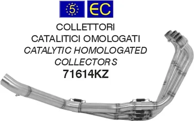 Immagine prodotto di Collettore di scarico catalitico ARROW omologato per Honda