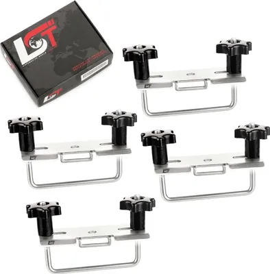 Produktbild von Dachbox Montagesatz U-Bügel 80 mm Metall für CITROEN für PEUGEOT für RENAULT