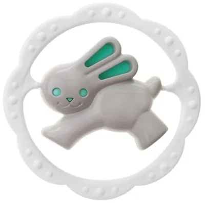 Produktbild von Rassel Hase mint - grau / Tullo