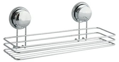 Produktbild von MSV Duschablage - silber - 38 x 15 cm - Metall