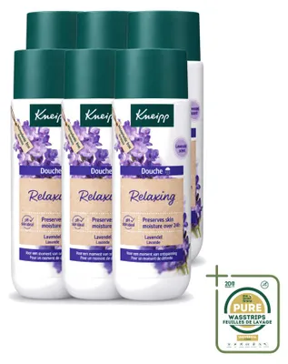 Productafbeelding van 6 x Kneipp Douchegel Relaxerend - Lavendel - 200 ml - Voordeelverpakking - 6 stuks