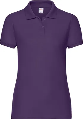 Immagine prodotto di Fruit of the Loom 63-212-0 | Lady-Fit 65/35 Polo da donna - Colore: Viola - Taglia: XS
