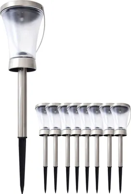 Produktbild von Solarleuchte Garten Erdspieß 8er Set Solarlampe Außen Wegelampe Solar 5146408