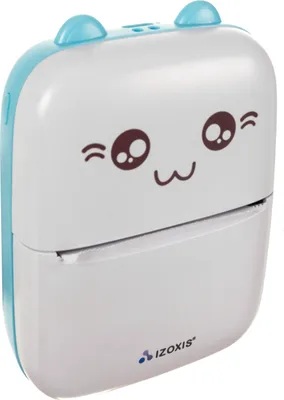 Produktbild von IZOXIS Prenosná MINI tlačiareň 22272  11 roliek termopapieru