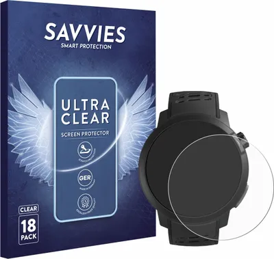 Produktbild von 18x Für Coros Pace Pro Schutzfolie Savvies Displayschutz Display Schutz Folie Klar Transparent