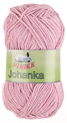 50g Strickgarn Johanka rosa