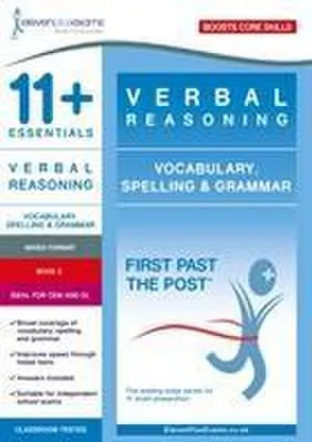 Produktbild von 11+ Essentials Verbal Reasoning: Vocabulary, Spelling & Grammar Book 2