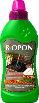 Zdjęcie produktu dla Biopon Komposter W Płynie 500 Ml Przyśpiesza Kompostowanie Na 2,5M3