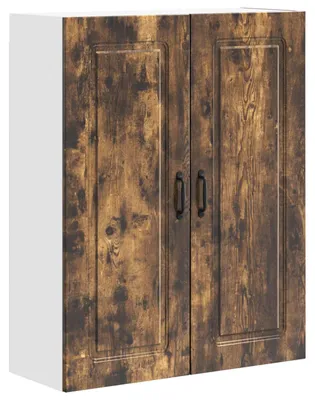 Image de Façade de lave-vaisselle vidaXL Kalmar, chêne fumé, 80 x 31 x 100 cm
