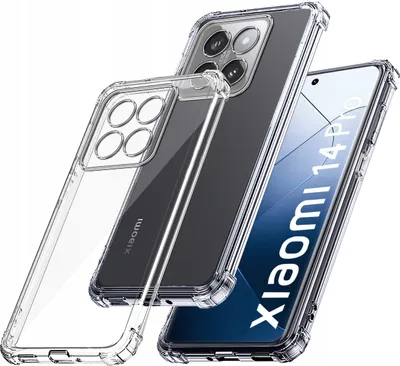 Zdjęcie produktu dla Etui do Xiaomi 14 Pro ANTI-SHOCK CLEAR CASE PLECKI