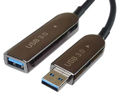 Produktbild von PremiumCord USB3.2 + 2.0 Optisches Verlängerungskabel AOC A/Stecker - A/Buchse 10m