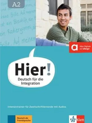 Produktbild von VERLAG: KLETT SPRACHEN Hier! A2 Intensivtrainer für Zweitschriftlernende mit Audios