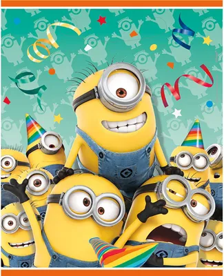 Produktbild von "Minions" Deko | 8 Geschenktüten 22x18cm