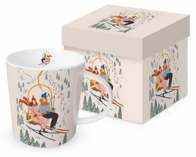 Obrázok produktu pre PPD Zermatt Trend, hrnček, darčeková krabička, hrnček/šálka, materiál: kvalitná porcelánová keramika, objem: 400 ml, kód: 360302854