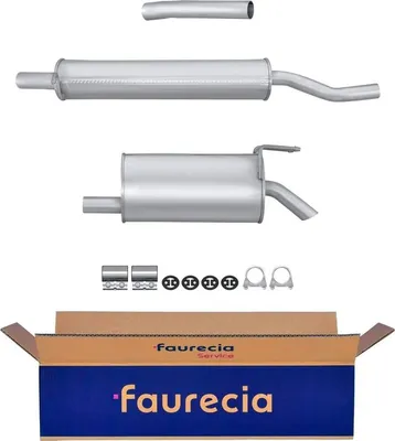 Produktbild von HELLA 8LD 366 029-151 Endschalldämpfer für FIAT MULTIPLA (186) Auspuff