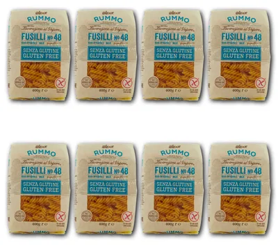Produktbild von Rummo Glutenfreie Pasta Fusilli N.48 8 x 400 g