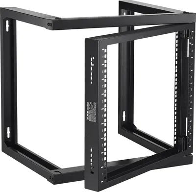 Zdjęcie produktu dla szafa serwerowa 9U Montaż naścienny 68,04 kg Szafa sieciowa z otwartą ramą 530x450x520 mm