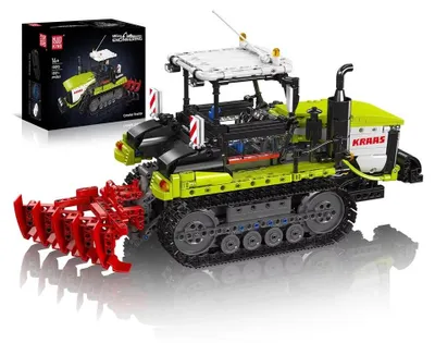 Obrázek produktu pro Stavebnice pásového traktoru – model 17093 – stavební vozidlo – model vozidla – od 14 let – plast – zelená