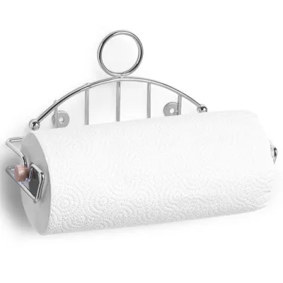 Produktbild von Zeller Küchentuchhalter m. Rolle, Metall verchromt 28x12,5x14,5