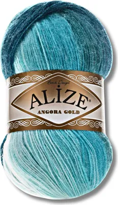 Produktbild von Alize 1x 100g Angora Gold Batik Wolle mit Farbverlauf, Häkeln, Stricken (1892)