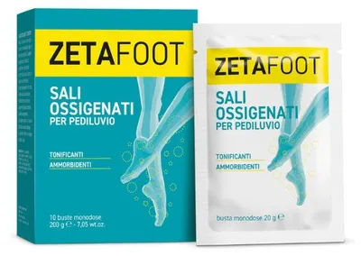 Immagine prodotto di Zetafoot Sali Ossigenati 10 Bustine Da 20 G
