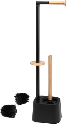 Obrázek produktu pro Bremermann WC set 3v1 včetně držáku na role, WC štětky a náhradního držáku na role