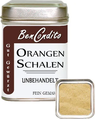 Produktbild von Orangenschalen , gemahlen